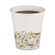 Boardwalk® Deerfield Printed Paper Hot Cups, 10 oz, 50 Cups/Sleeve, 20 Sleeves/Carton Item: BWKDEER10HCUP