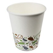 Boardwalk® Deerfield Printed Paper Hot Cups, 8 oz, 50 Cups/Sleeve, 20 Sleeves/Carton Item: BWKDEER8HCUP