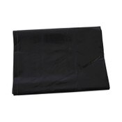 Boardwalk® Linear Low Density Industrial Can Liners, 60 gal, 1.7 mil, 38" x 58", Black, Flat Pack, 100/Carton Item: BWKG3858HBL