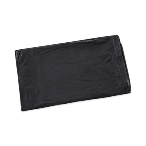 Boardwalk® Linear Low Density Industrial Can Liners, 30 gal, 0.65 mil, 30" x 36", Black, Flat Pack, 200/Carton Item: BWKL3036H