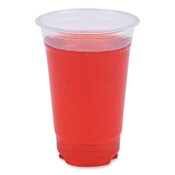 Boardwalk® Clear Plastic Cold Cups, 20 oz, PET, 50 Cups/Sleeve, 20 Sleeves/Carton Item: BWKPET20