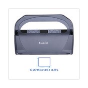 Boardwalk® Toilet Seat Cover Dispenser, 17.25 x 3.13 x 11.75, Smoke Black Item: BWKTS510SBBWEA