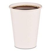 Boardwalk® Paper Hot Cups, 12 oz, White, 50 Cups/Sleeve, 20 Sleeves/Carton Item: BWKWHT12HCUP