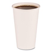 Boardwalk® Paper Hot Cups, 16 oz, White, 50 Cups/Sleeve, 20 Sleeves/Carton Item: BWKWHT16HCUP