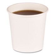 Boardwalk® Paper Hot Cups, 4 oz, White, 50 Cups/Sleeve, 20 Sleeves/Carton Item: BWKWHT4HCUP
