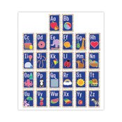 Carson-Dellosa Education Mini Posters, Alphabet, 26 Mini Posters Item: CDP106059