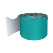 Carson-Dellosa Education Rolled Borders, Scalloped Border, Back to School, 2.25" x 65 ft, Teal Item: CDP108471