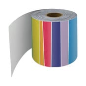 Carson-Dellosa Education Rolled Borders, Straight Border, Back to School: Rainbow, 2.25" x 65 ft, Multicolor Item: CDP108475