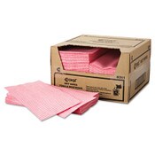 Chix® Wet Wipes, 11.5 x 24, White/Pink, 200/Carton Item: CHI8311