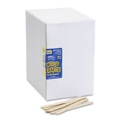 Creativity Street® Natural Wood Craft Sticks, 4.5" x 0.38", Economy Grade Wood, Natural, 1,000/Box Item: CKC377401