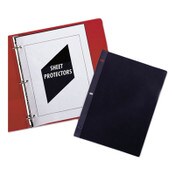 C-Line® Traditional Polypropylene Sheet Protectors, Heavyweight, 11 x 8.5, 50/Box Item: CLI00010
