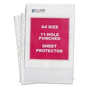 C-Line® Standard Weight Poly Sheet Protectors, Clear, 2", 11.75 x 8.25, 50/Box Item: CLI08037