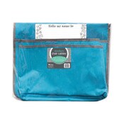 C-Line® Chair Cubbies for Most Classroom Chair Styles, Medium, 16.37" x 13.5", Fabric/Vinyl, Seaside Blue Item: CLI10415