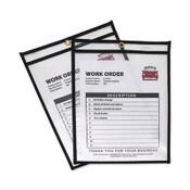 C-Line® Shop Ticket Holders, Stitched, Both Sides Clear, 75 Sheets, 9 x 12, 25/Box Item: CLI46912