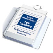 C-Line® Super Heavyweight Polypropylene Sheet Protectors, Clear, 2", 11 x 8.5, 50/BX Item: CLI61003