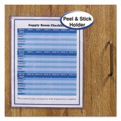 C-Line® Self-Adhesive Shop Ticket Holders, Super Heavy, 50 Sheets, 9 x 12, 50/Box Item: CLI70912