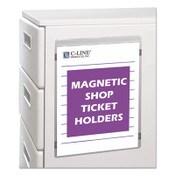 C-Line® Magnetic Shop Ticket Holders, Super Heavyweight, 50 Sheets, 9 x 12, 15/Box Item: CLI83912