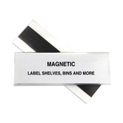 C-Line® HOL-DEX Magnetic Shelf/Bin Label Holders, Side Load, 2 x 6, Clear, 10/Box Item: CLI87247
