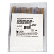 C-Line® Self-Adhesive Label Holders, Top Load, 1 x 6, Clear, 50/Pack Item: CLI87627