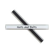 C-Line® Clear Magnetic Label Holders, Side Load, 6 x 0.5, 10/Pack Item: CLI87805