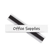 C-Line® Clear Magnetic Label Holders, Side Load, 6 x 1, 10/Pack Item: CLI87810
