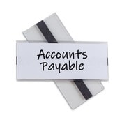 C-Line® Clear Magnetic Label Holders, Side Load, 6 x 2.5, 10/Pack Item: CLI87825