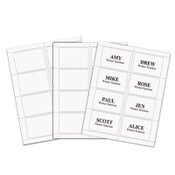 C-Line® Laser Printer Name Badges, 3 3/8 x 2 1/3, White, 200/Box Item: CLI92377