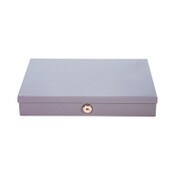 CONTROLTEK® Heavy Duty Low Profile Cash Box, 6 Compartments, 11.5 x 8.2 x 2.2, Gray Item: CNK500126