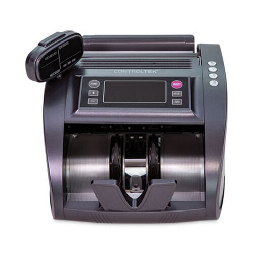 CONTROLTEK® Bill Counter, 1,200 Bills/min, 11.41 x 9.45 x 8.66, Gray Item: CNK500137