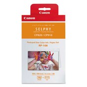 Canon® 8568B001 (RP-108) Ink/Paper Combo, 50 Page-Yield, Tri-Color Item: CNM8568B001