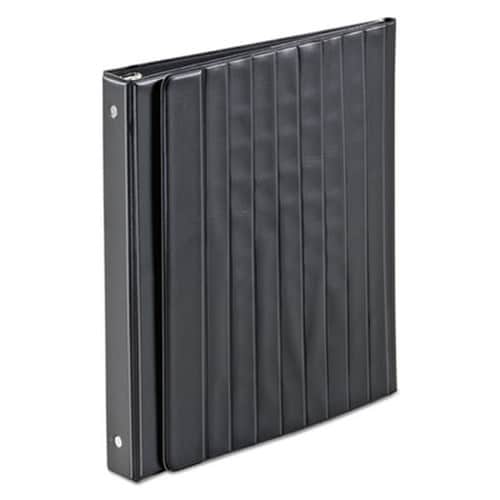 Cardinal® Easel Round Ring Binder, 3 Rings, 1" Capacity, 11 x 8.5, Black Item: CRD09260