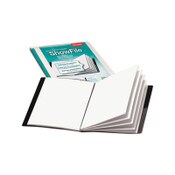 Cardinal® ShowFile Display Book with Custom Cover Pocket, 12 Letter-Size Sleeves, Black Item: CRD50132