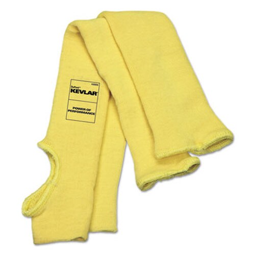 MCR™ Safety Economy Series DuPont Kevlar Fiber Sleeves, One Size Fits All, Yellow, 1 Pair Item: CRW9378TE