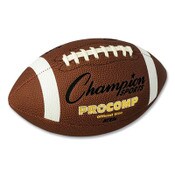 Champion Sports Pro Composite Football, Official Size, Brown Item: CSICF100