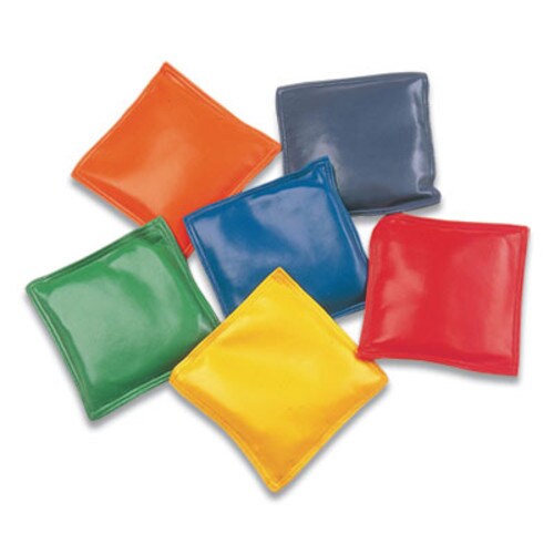Champion Sports Bean Bag Set, Vinyl, 4", Assorted Colors, 12/Box Item: CSIMBB4SET