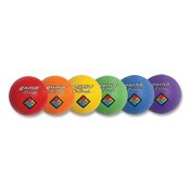 Champion Sports Playground Ball Set, 8.5" Diameter, Assorted Colors, 6/Set Item: CSIPGSET