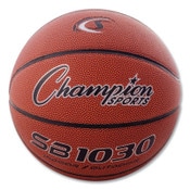 Champion Sports Composite Basketball, Official Intermediate Size, Brown Item: CSISB1030