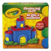 Crayola® Modeling Clay Assortment, 4 oz of Each Color Blue/Green/Red/Yellow, 1 lb Item: CYO570300