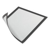 Durable® DURAFRAME Magnetic Sign Holder, 5.5 x 8.5, Black Frame, 2/Pack Item: DBL472101