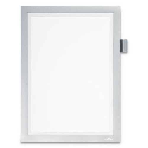 Durable® DURAFRAME Note Sign Holder, 8.5 x 11, Silver Frame Item: DBL477323