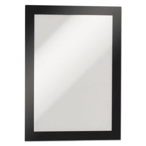 Durable® DURAFRAME Sign Holder, 5.5 x 8.5, Black Frame, 2/Pack Item: DBL491301