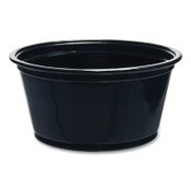 Dart® Conex Complements Portion/Medicine Cups, 2 oz, Black, 125/Bag, 20 Bags/Carton Item: DCC200PCBLK