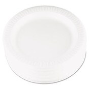 Dart® Quiet Classic Laminated Foam Dinnerware, Plate, 9" dia, White, 125/Pack, 4 Packs/Carton Item: DCC9PWQR