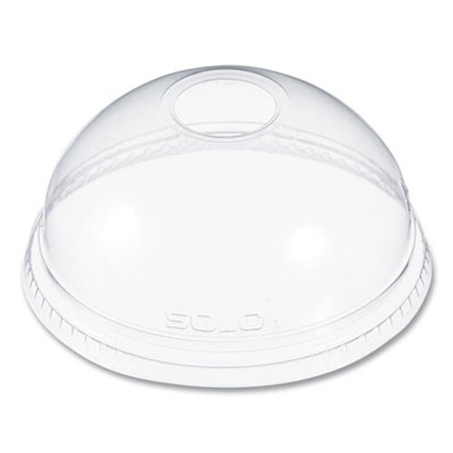 Dart® Ultra Clear Dome Cold Cup Lids, Fits 16 oz to 24 oz Cups, PET, Clear, 100/Pack Item: DCCDLR626PK