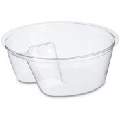 Dart® Single Compartment Cup Insert, 3.5 oz, Clear, 1,000/Carton Item: DCCPF35C1