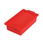 deflecto® Little Artist Antimicrobial 2.5 Qt Tote, Red Item: DEF39513RED