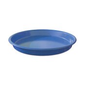 deflecto® Little Artist's Antimicrobial Craft Tray, 13" Dia., Blue Item: DEF39514BLU