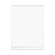 deflecto® Classic Image Double-Sided Sign Holder, 8.5 x 11 Insert, Clear Item: DEF69201