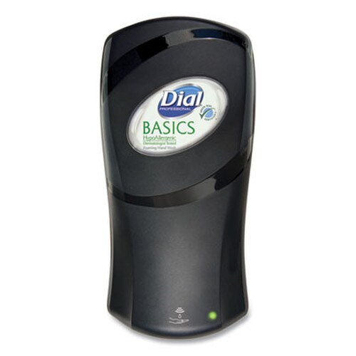 Dial® Professional FIT Universal Touch Free Dispenser, 1 L, 4 x 5.4 x 11.2, Slate, 3/Carton Item: DIA16626