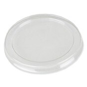 Durable Packaging Dome Lids for 3.25" Round Containers, 3.25" Diameter, Clear, Plastic, 1,000/Carton Item: DPKP14001000